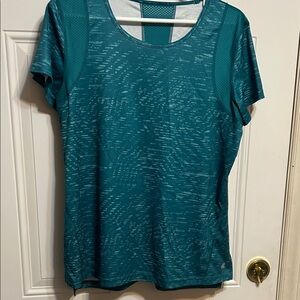 Tek Gear Greenish Teal color Short Sleeve Women's Tee